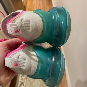 Womens sneakers their small on me and cant return them.